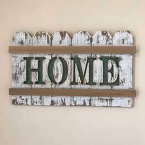 Home wall sign